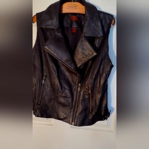 Danier Leather Moto Vest